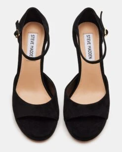 ESTER BLACK SUEDE -Steve Madden Store STEVEMADDEN SHOES ESTER BLACK SUEDE 04