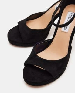 ESTER BLACK SUEDE -Steve Madden Store STEVEMADDEN SHOES ESTER BLACK SUEDE 05