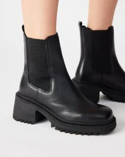 GARTH BLACK LEATHER - SM REBOOTED 12 GARTH BLACK LEATHER - SM REBOOTED -Steve Madden Store STEVEMADDEN SHOES GARTH BLACK LIFESTYLE 01 dd777796 8f3c 4e8d a96c 9ccf500cf594