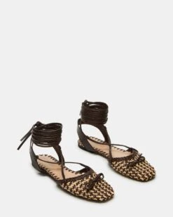 GOSSAMER BROWN LEATHER -Steve Madden Store STEVEMADDEN SHOES GOSSAMER BROWN LEATHER 02