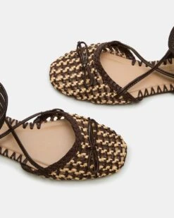 GOSSAMER BROWN LEATHER -Steve Madden Store STEVEMADDEN SHOES GOSSAMER BROWN LEATHER 05