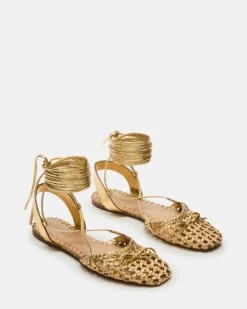 GOSSAMER GOLD LEATHER -Steve Madden Store STEVEMADDEN SHOES GOSSAMER GOLD LEATHER 02