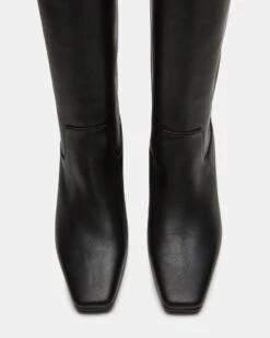 GWYNETH BLACK LEATHER -Steve Madden Store STEVEMADDEN SHOES GWYNETH BLACK LEATHER 03