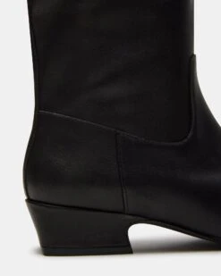 GWYNETH BLACK LEATHER -Steve Madden Store STEVEMADDEN SHOES GWYNETH BLACK LEATHER 04