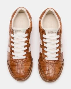 HUDSIN TAN CROCODILE -Steve Madden Store STEVEMADDEN SHOES HUDSIN TAN CROCO 04