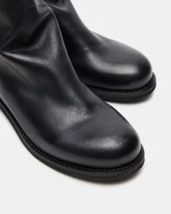 HUGHIE BLACK LEATHER -Steve Madden Store STEVEMADDEN SHOES HUGHIE BLACK LEATHER 05