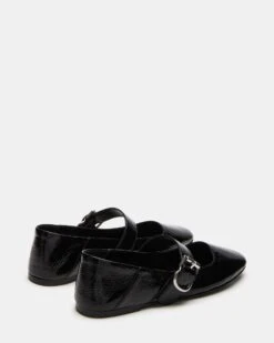 JENNI BLACK LEATHER -Steve Madden Store STEVEMADDEN SHOES JENNI BLACK LEATHER 02