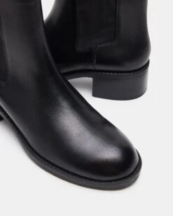 KAPLAN BLACK LEATHER 7 KAPLAN BLACK LEATHER -Steve Madden Store STEVEMADDEN SHOES KAPLAN BLACK LEATHER 05