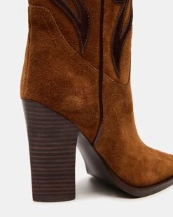 KAZ CHESTNUT SUEDE -Steve Madden Store STEVEMADDEN SHOES KAZ CHESTNUT SUEDE 05