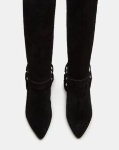 KROSBY BLACK SUEDE 8 KROSBY BLACK SUEDE -Steve Madden Store STEVEMADDEN SHOES KROSBY BLACK SUEDE 02