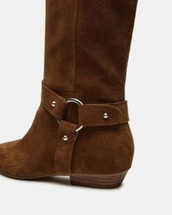 KROSBY CHESTNUT SUEDE 7 KROSBY CHESTNUT SUEDE -Steve Madden Store STEVEMADDEN SHOES KROSBY CHESTNUT SUEDE 03