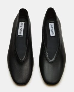LENI BLACK LEATHER -Steve Madden Store STEVEMADDEN SHOES LENI BLACK LEATHER 03 9174cfc6 e858 4bcb b6b4 42929d4d1aec