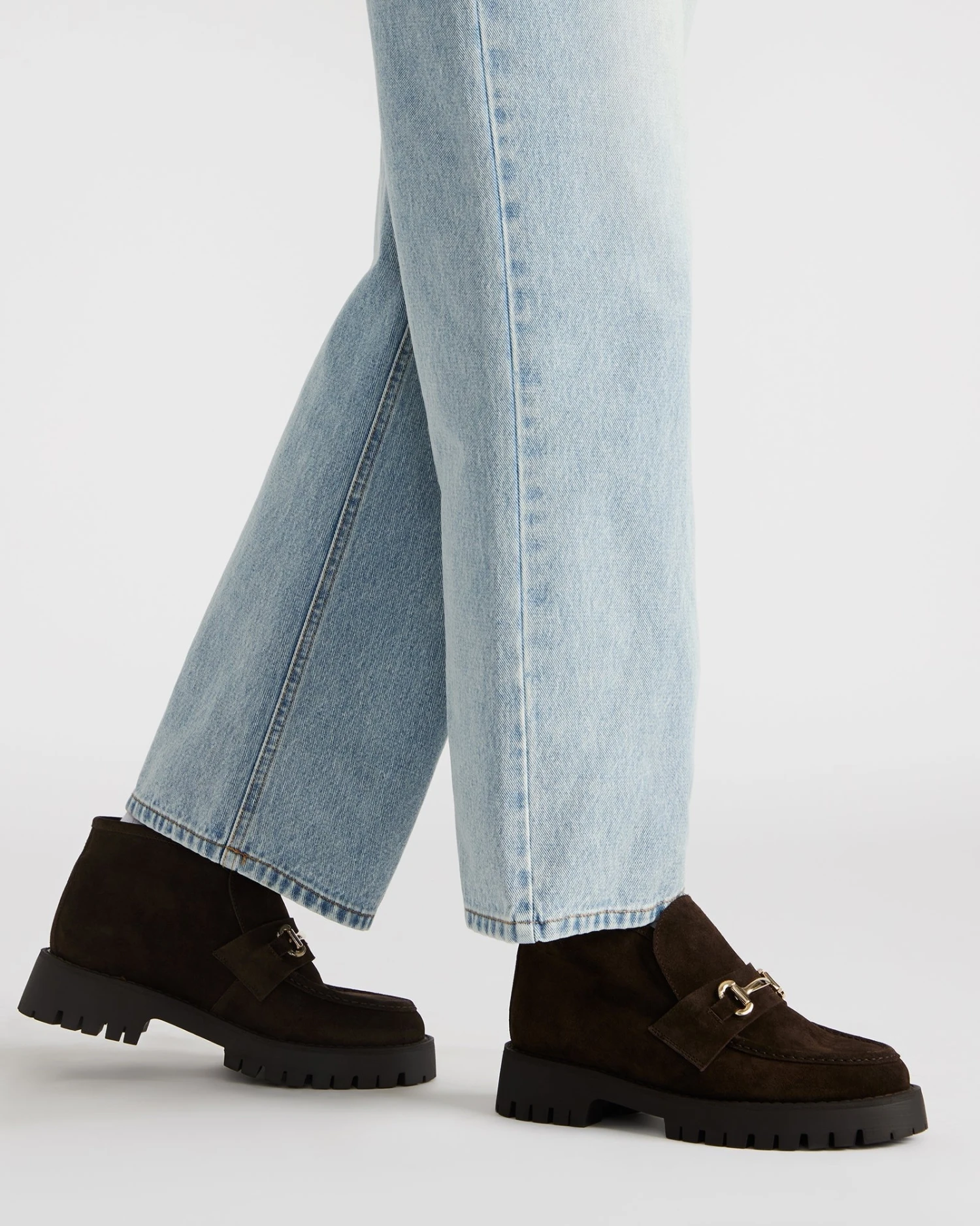 LEON CHOCOLATE BROWN SUEDE 2 LEON CHOCOLATE BROWN SUEDE - Image 2