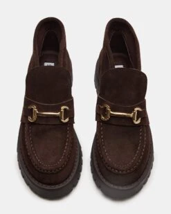 LEON CHOCOLATE BROWN SUEDE 12 LEON CHOCOLATE BROWN SUEDE -Steve Madden Store STEVEMADDEN SHOES LEON CHOCOLATE BROWN SUEDE 04