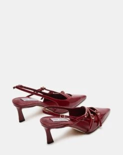 LIANA WINE PATENT -Steve Madden Store STEVEMADDEN SHOES LIANA WINE LEATHER 03