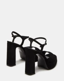 LIANDRA BLACK SUEDE -Steve Madden Store STEVEMADDEN SHOES LIANDRA BLACK SUEDE 02