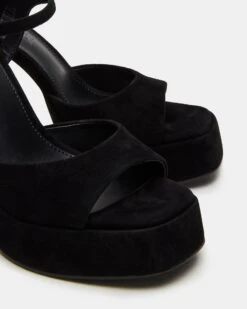 LIANDRA BLACK SUEDE -Steve Madden Store STEVEMADDEN SHOES LIANDRA BLACK SUEDE 04