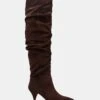 LINGER BROWN SUEDE