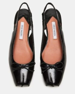 LOVED BLACK CRINKLE PATENT -Steve Madden Store STEVEMADDEN SHOES LOVED BLACK CRINKLE 03