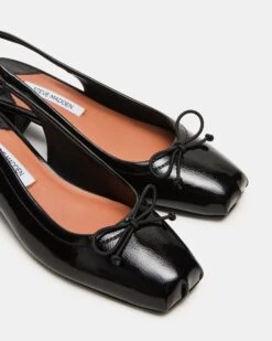 LOVED BLACK CRINKLE PATENT -Steve Madden Store STEVEMADDEN SHOES LOVED BLACK CRINKLE 04