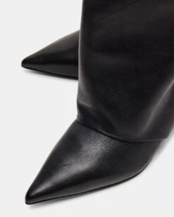 LUCA BLACK LEATHER -Steve Madden Store STEVEMADDEN SHOES LUCA BLACK LEATHER 05