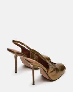 LUCIAN OLIVE CRINKLE PATENT -Steve Madden Store STEVEMADDEN SHOES LUCIAN OLIVE CRINKLE PATENT 03