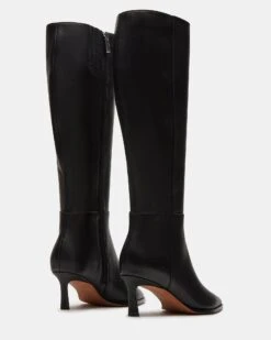 LUCID BLACK LEATHER 12 LUCID BLACK LEATHER -Steve Madden Store STEVEMADDEN SHOES LUCID BLACK LEATHER 02