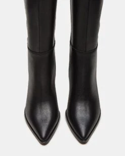 LUCID BLACK LEATHER 11 LUCID BLACK LEATHER -Steve Madden Store STEVEMADDEN SHOES LUCID BLACK LEATHER 03