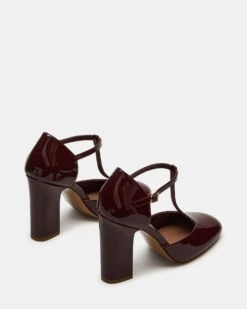 MALCOLM BURGUNDY PATENT -Steve Madden Store STEVEMADDEN SHOES MALCOLM BURGUNDY PATENT 03