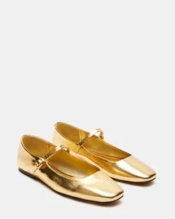MAPLE GOLD LEATHER 9 MAPLE GOLD LEATHER -Steve Madden Store STEVEMADDEN SHOES MAPLE GOLD LEATHER 01