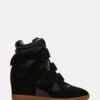 MAVIS BLACK SUEDE
