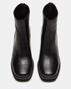 MAXIE BLACK LEATHER -Steve Madden Store STEVEMADDEN SHOES MAXIE BLACK LEATHER 03