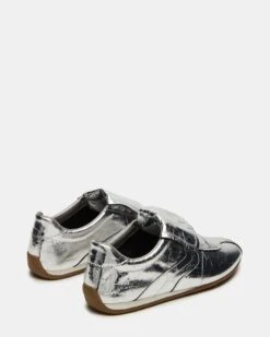 MOBILITY SILVER LEATHER -Steve Madden Store STEVEMADDEN SHOES MOBILITY SILVER LEATHER 02