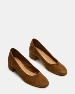 MOLLIE CHESTNUT SUEDE -Steve Madden Store STEVEMADDEN SHOES MOLLIE CHESTNUT SUEDE 02