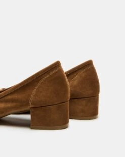 MOLLIE CHESTNUT SUEDE -Steve Madden Store STEVEMADDEN SHOES MOLLIE CHESTNUT SUEDE 05