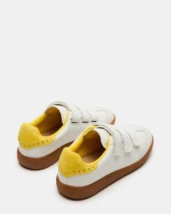 MOMENTUM WHITE/YELLOW -Steve Madden Store STEVEMADDEN SHOES MOMENTUM WHITE YELLOW 03