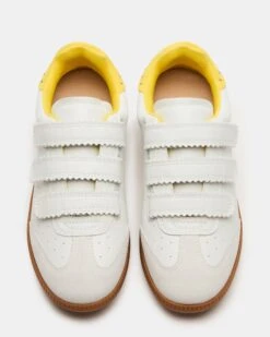 MOMENTUM WHITE/YELLOW -Steve Madden Store STEVEMADDEN SHOES MOMENTUM WHITE YELLOW 04