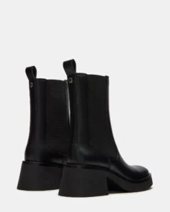 MURRAY BLACK LEATHER -Steve Madden Store STEVEMADDEN SHOES MURRAY BLACK LEATHER 02