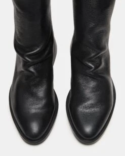 NEXIE BLACK LEATHER -Steve Madden Store STEVEMADDEN SHOES NEXIE BLACK LEATHER 03