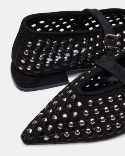 NICO BLACK SUEDE -Steve Madden Store STEVEMADDEN SHOES NICO BLACK SUEDE 05