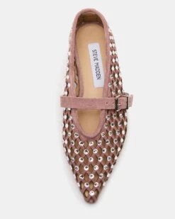 NICO BLUSH SUEDE -Steve Madden Store STEVEMADDEN SHOES NICO BLUSH SUEDE 04
