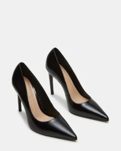 NOIR BLACK LEATHER 10 NOIR BLACK LEATHER -Steve Madden Store STEVEMADDEN SHOES NOIR BLACK LEATHER 02