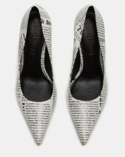 NOIR NEWSPAPER -Steve Madden Store STEVEMADDEN SHOES NOIR BLACK WHITE 04