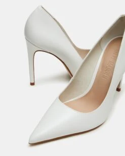 NOIR WHITE LEATHER -Steve Madden Store STEVEMADDEN SHOES NOIR WHITE LEATHER 05