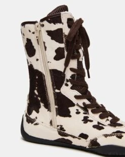 PAXTIN BROWN COW PRINT -Steve Madden Store STEVEMADDEN SHOES PAXTIN BROWN MULTI 04 9a3f0cb6 0e84 442e b9c0 f2aff94a06ed