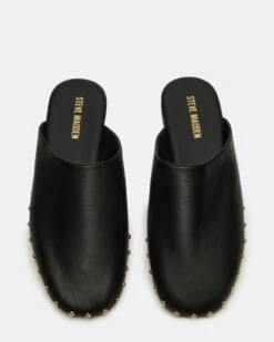 PEARSON BLACK LEATHER -Steve Madden Store STEVEMADDEN SHOES PEARSON BLACK LEATHER 03