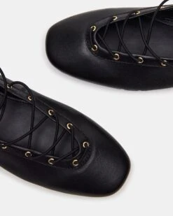 POINTE BLACK LEATHER -Steve Madden Store STEVEMADDEN SHOES POINTE BLACK 06