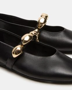 POPPIN BLACK LEATHER -Steve Madden Store STEVEMADDEN SHOES POPPIN BLACK LEATHER 04 74751bb7 cd44 458c bb74 90cb6e786484
