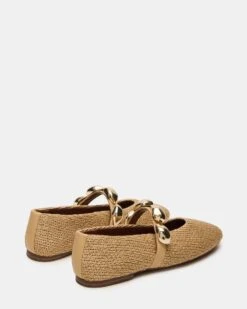 POPPIN NATURAL RAFFIA -Steve Madden Store STEVEMADDEN SHOES POPPIN NATURAL RAFFIA 02