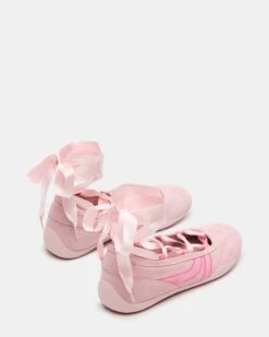 PROMISE PINK SUEDE -Steve Madden Store STEVEMADDEN SHOES PROMISE PINK SUEDE PAIR1